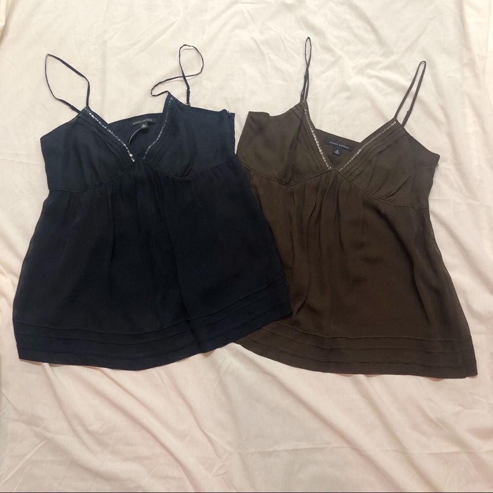 Banana Republic-100% silk tank tops (2)
